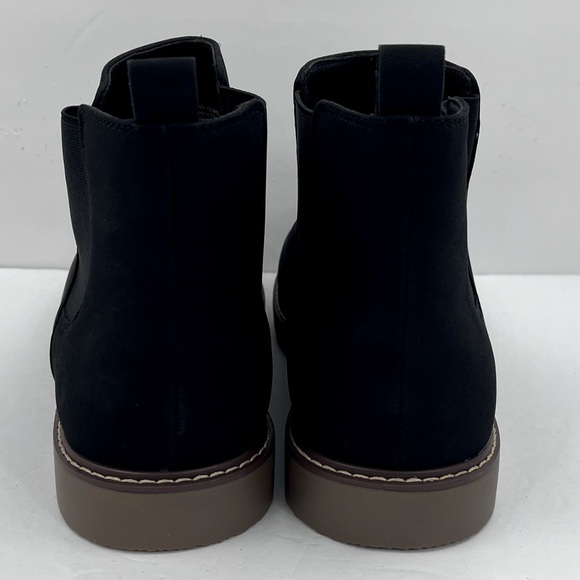 SONOMA GOODS FOR LIFE W/ORTHOLITE eco TECHNOLOGY, CHUKKA BOOTS, SIZE 13, BLACK - Picture 4 of 11